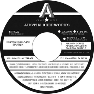 Austin Beerworks Bourbon Barrel-aged Sputnik March 2013