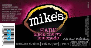 Mike's Black Cherry Lemonade March 2013