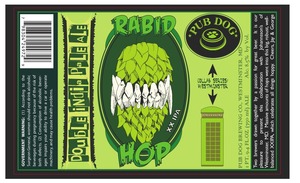 Pub Dog Brewing Co. Rabid Hop March 2013