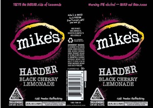 Mike's Harder Black Cherry Lemonade March 2013