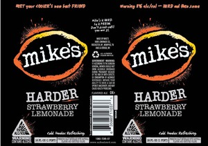 Mike's Harder Strawberry Lemonade March 2013