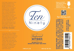 Ten Ninety Imperial Witbier