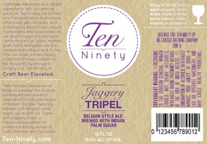 Ten Ninety Jaggery Tripel