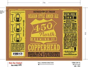 450 North Brewing Company Copperhead