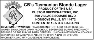 Cb's Tasmanian Blonde 