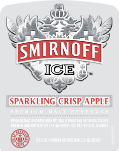 Smirnoff Sparkling Crisp Apple March 2013