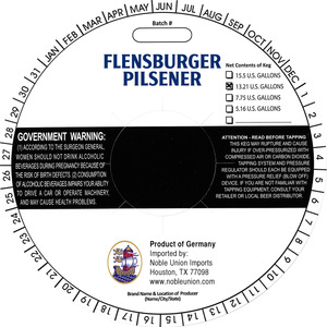 Flensburger Pilsener 