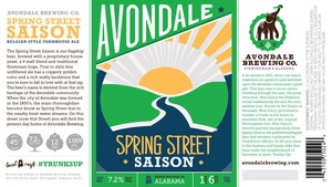 Avondale Brewing Co Spring Street March 2013