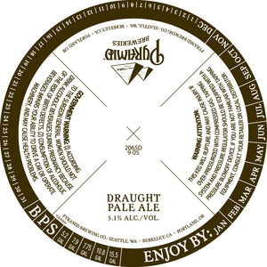 Pyramid Breweries Draught Pale Ale March 2013