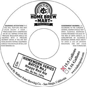 Home Brew Mart Homework Series Batch No.1