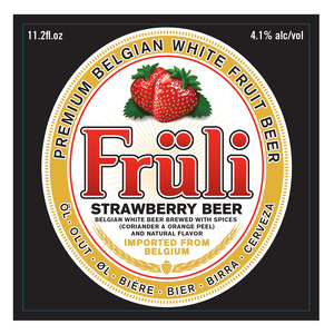 Fruli Strawberry Beer March 2013