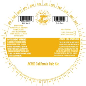 Acme California Pale Ale March 2013
