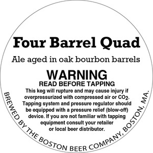 Boston Beer Company Four Barrel Quad