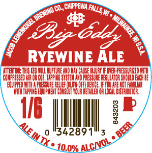 Jacob Leinenkugel Brewing Co. Ryewine 