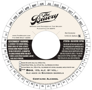 The Bruery Bois March 2013