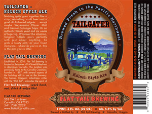 Tailgater Kolsch Style Ale 