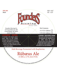Founders Rubaeus March 2013
