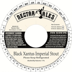 Nectar Ales Black Xantus Imperial Stout