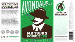 Avondale Brewing Co Mr. Todds March 2013