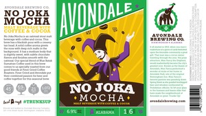 Avondale Brewing Co No Joka Mocha March 2013