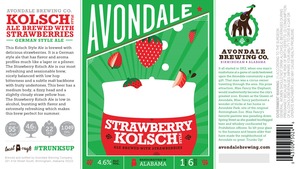 Avondale Brewing Co Strawberry March 2013