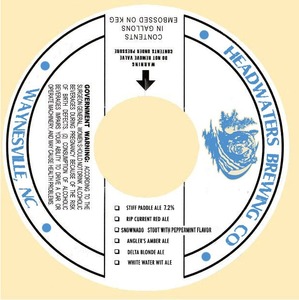 Headwaters Brewing Company Snownado