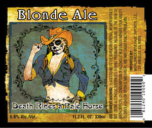 Dia De Los Muertos Blonde Ale March 2013