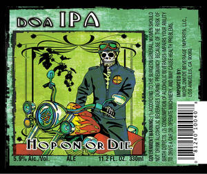 Dia De Los Muertos Doa IPA March 2013