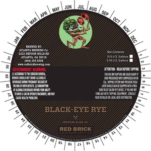 Red Brick Black-eye Rye