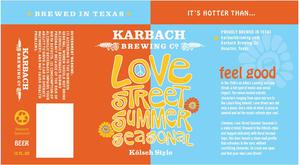 Karbach Brewing Co. Love Street March 2013