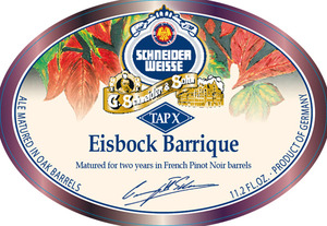 Schneider Weisse Eisbock Barrique