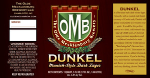 The Olde Mecklenburg Brewery, LLC 