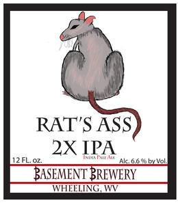 Rat's Ass 2x Ipa India Pale Ale 