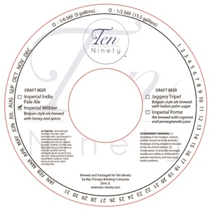 Ten Ninety Imperial Witbier