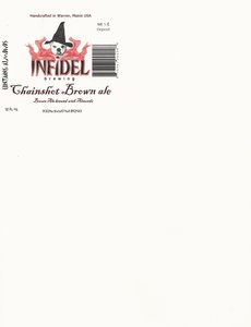 Infidel Brewing Chainshot Brown Ale March 2013