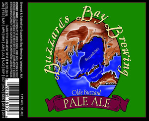 Buzzards Bay Brewing Pale Ale March 2013