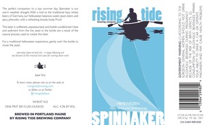 Rising Tide Brewing Company Spinnaker
