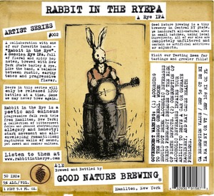 Good Nature Brewing Rabbit In The Ryepa