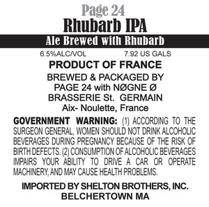 Page 24 Rhubarb IPA March 2013