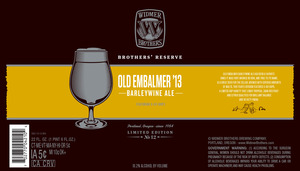 Widmer Brothers Brewing Company Old Embalmer 13'