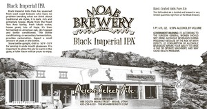 Moab Brewery Black Imperial IPA March 2013