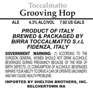 Toccalmatto Grooving Hop March 2013