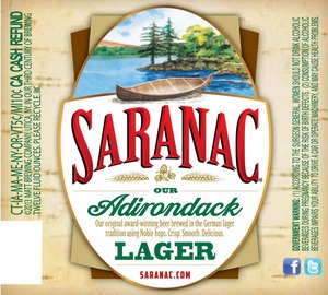 Saranac Adirondack Lager