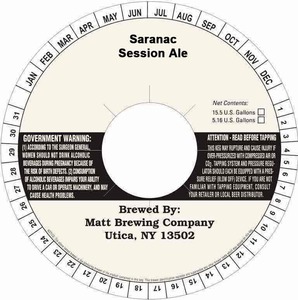 Saranac Session Ale