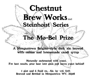 Chestnut Brew Works The Mo-bel Prize