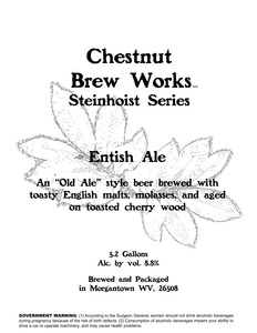 Chestnut Brew Works Entish