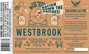 Westbrook Brewing Company Rum Barrel Old Time