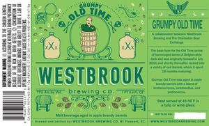 Westbrook Brewing Company Grumpy Old Time