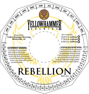 Yellowhammer Rebellion April 2013