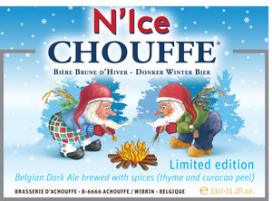 N'ice Chouffe Donker Winter Bier April 2013